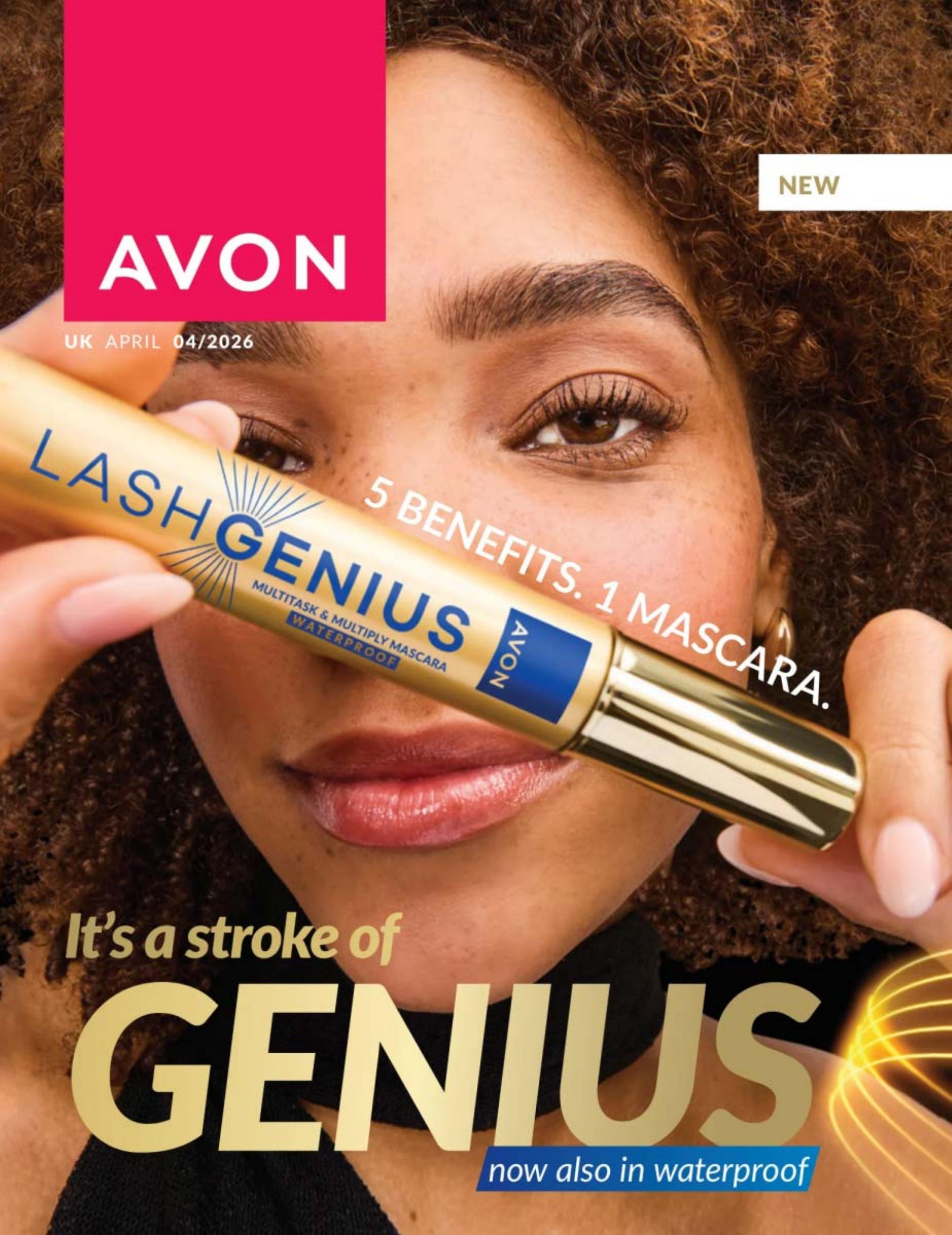 Cover for Avon Brochure Campaign 4, April 2026
