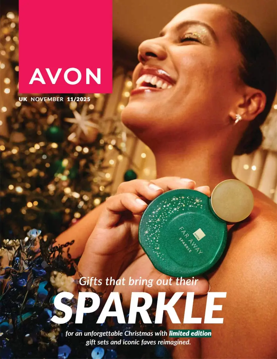 Cover for Avon Latest Brochure November 2025