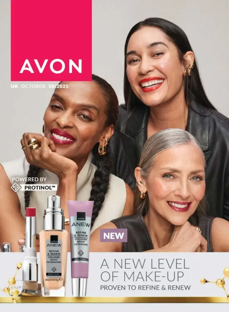 Cover for Avon Latest Brochure October 2025