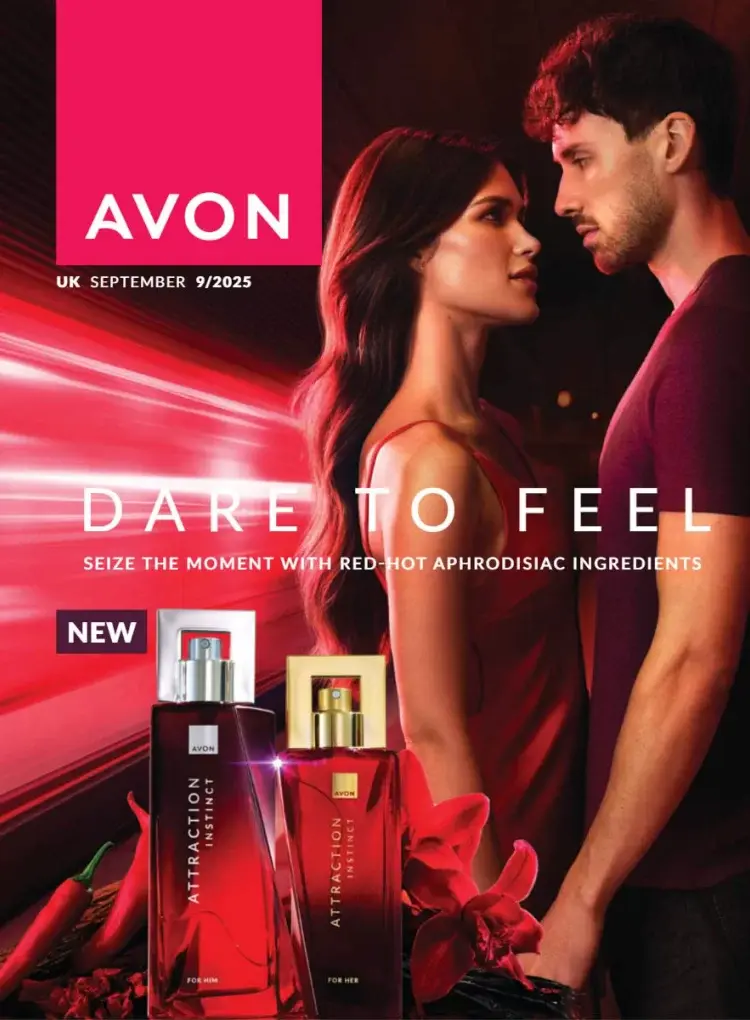 Cover for Avon Latest Brochure September 2025