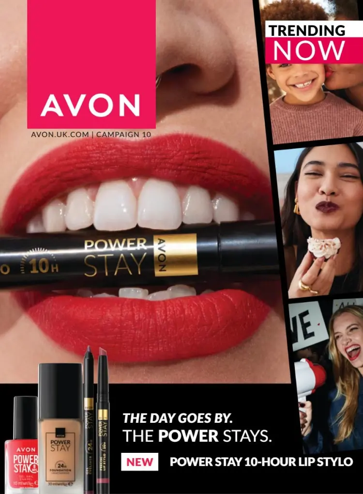 Cover for Avon Latest Brochure October 2024