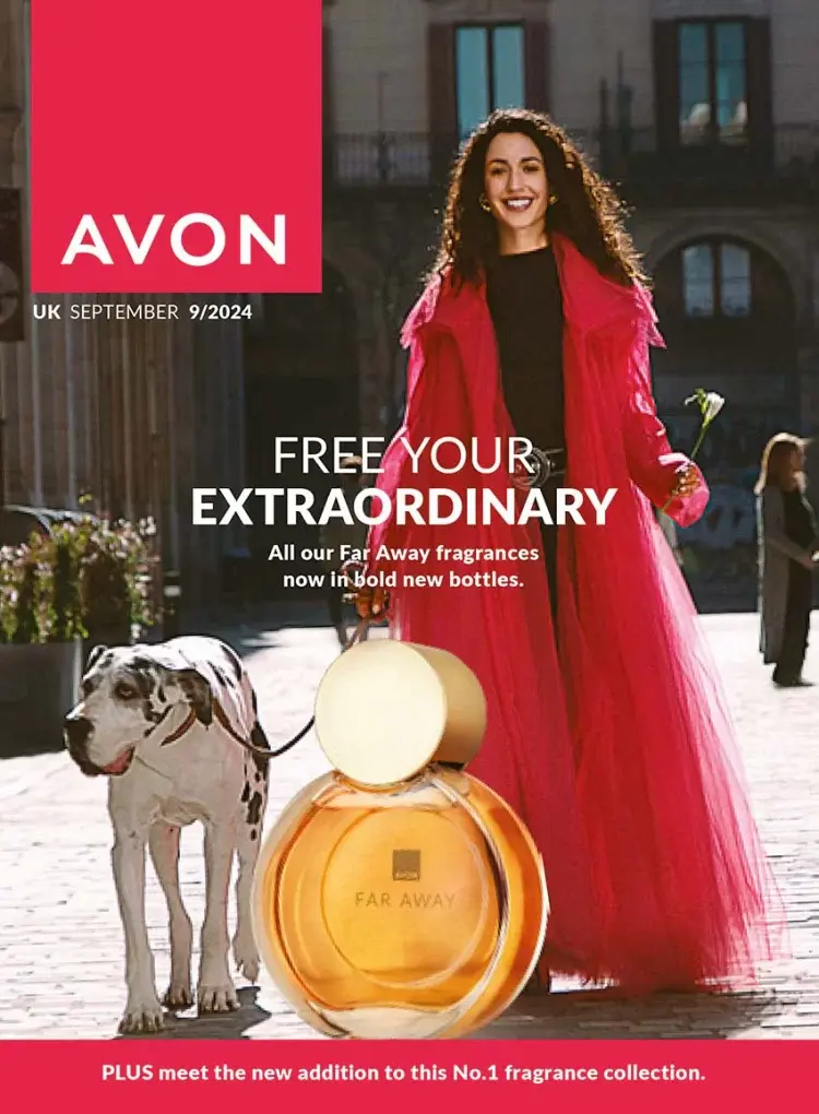 Cover for Avon Latest Brochure September 2024