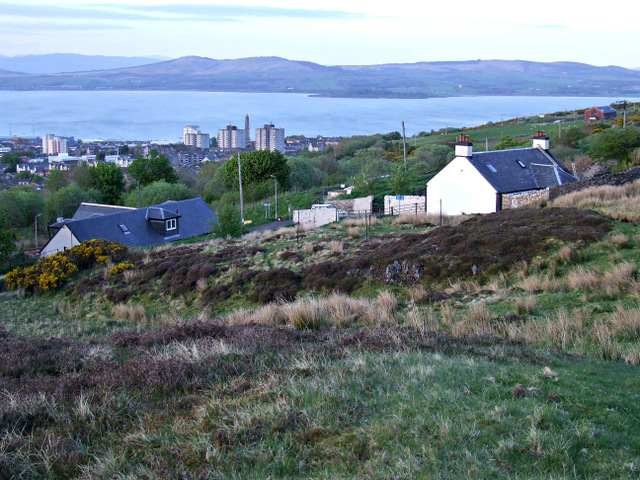 A local photograph of Greenock, sourced from Wikimedia Commons.