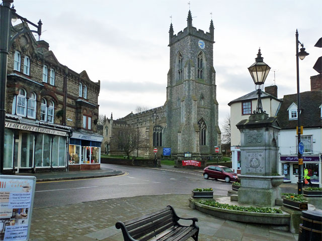 A local photograph of Halstead, sourced from Wikimedia Commons.