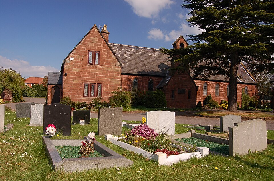A local photograph of Neston, sourced from Wikimedia Commons.